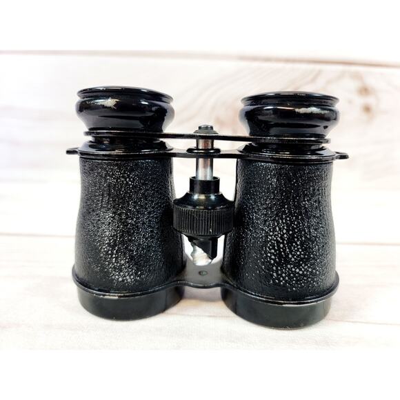 Lot of 2 Vintage Binoculars With Case 4x40 MIDO coated Made In Japan & Germany - Picture 9 of 16